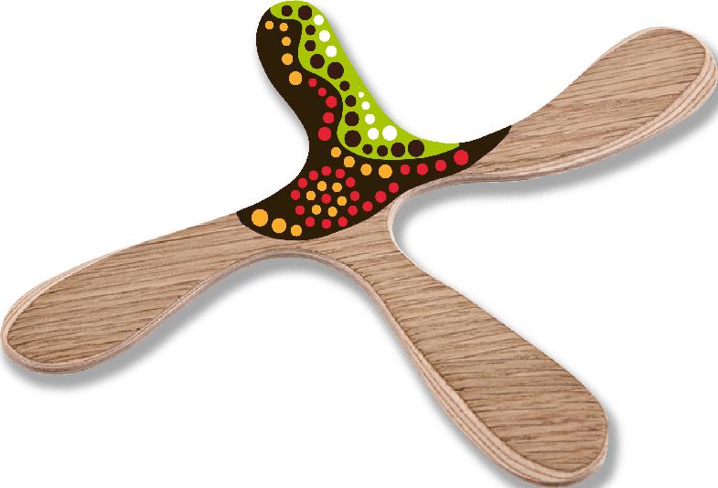 Boomerang Tiwi rechtshänder